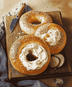 Delicious Bagel Creation Diamond Painting