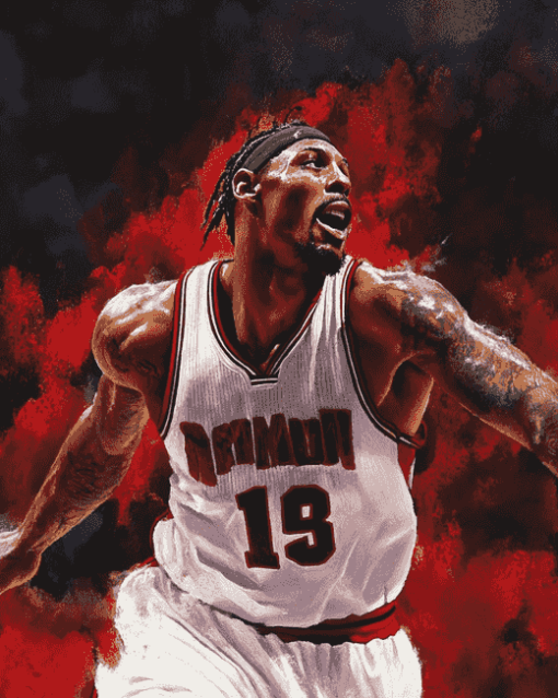 Dennis Rodman Basketball Diamond Painting