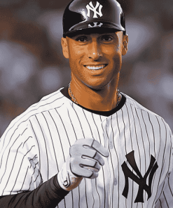 Derek Jeter Baseball Legend Diamond Painting