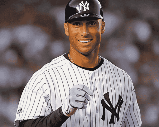 Derek Jeter Baseball Legend Diamond Painting