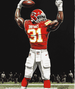 Derrick Thomas American Football Diamond Painting