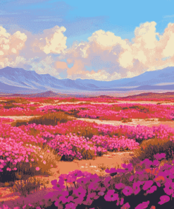 Desert Blossoms Diamond Painting