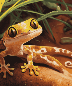 Desert Gecko Animal Diamond Painting