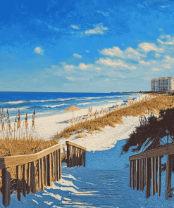 Destin Beach Seascape Diamond Painting