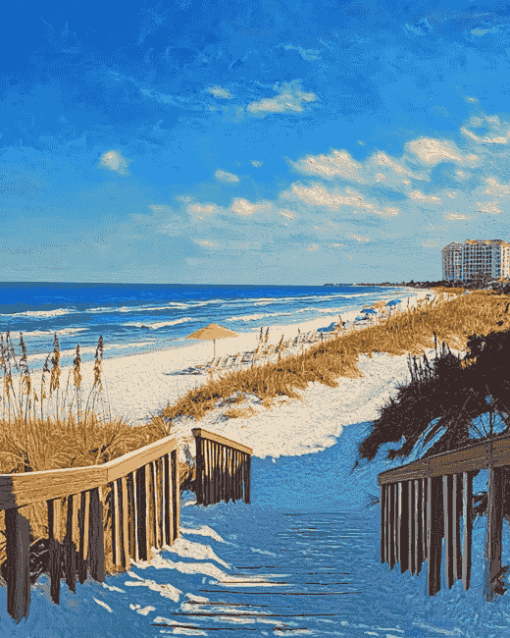 Destin Beach Seascape Diamond Painting