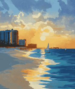 Destin Florida Seaside Diamond Painting