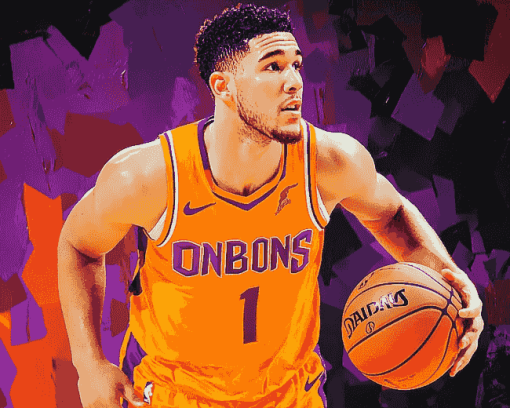 Devin Booker Basketball Star Diamond Painting