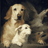 Dignity and Impudence Dogs Diamond Painting