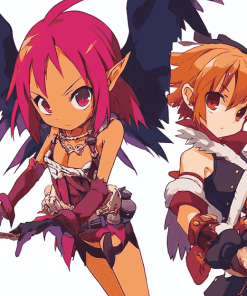 Disgaea Anime Characters Diamond Painting