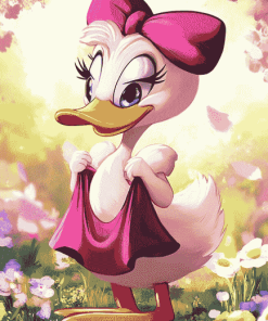 Disney Daisy Duck Diamond Painting