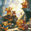 Disney Gummi Bears Animation Diamond Painting