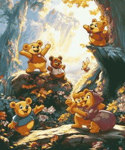 Disney Gummi Bears Animation Diamond Painting