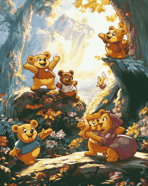 Disney Gummi Bears Animation Diamond Painting