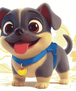 Disney Puppy Dog Pals Adventure Diamond Painting