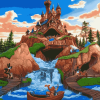 Disneyland Splash Mountain Adventure Diamond Painting