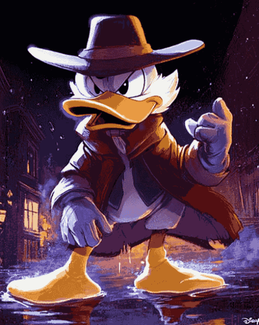 Disney's Darkwing Duck Adventure Diamond Painting