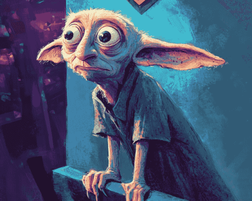 Dobby from Harry Potter Diamond Painting