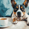 Dog Lover's Coffee Diamond Painting