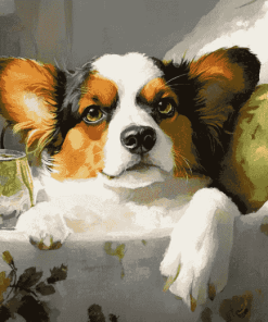 Dog Spa Tranquility Diamond Painting