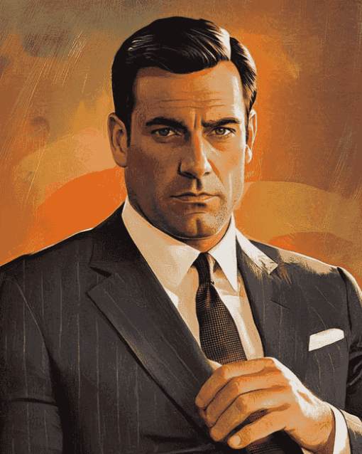 Don Draper Mad Men Series Diamond Painting