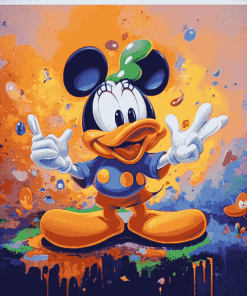 Donald and Daisy Magical Adventure Diamond Painting