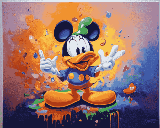 Donald and Daisy Magical Adventure Diamond Painting