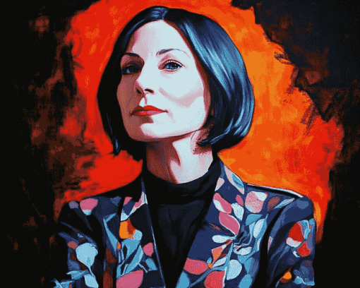 Donna Tartt Notable Author Diamond Painting