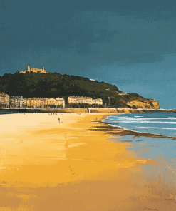 Donostia Coast Diamond Painting