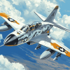 Douglas A4 Skyhawk Jets Diamond Painting