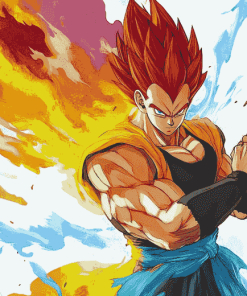 Dragon Ball Gogeta Anime Diamond Painting