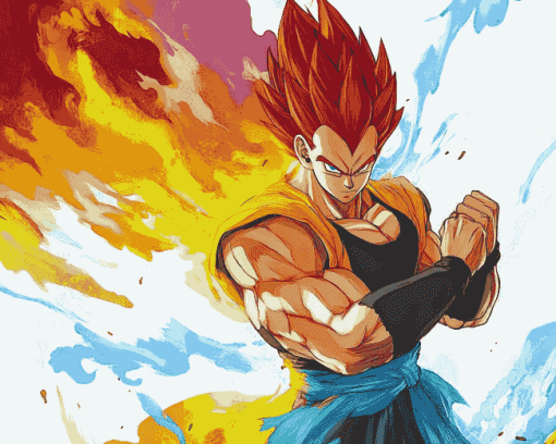 Dragon Ball Gogeta Anime Diamond Painting