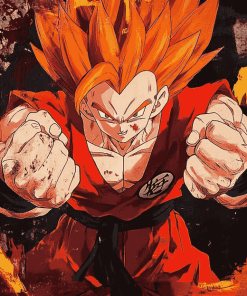 Dragon Ball Z Gogeta Anime Diamond Painting