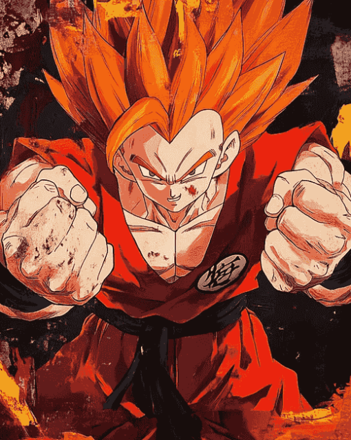 Dragon Ball Z Gogeta Anime Diamond Painting