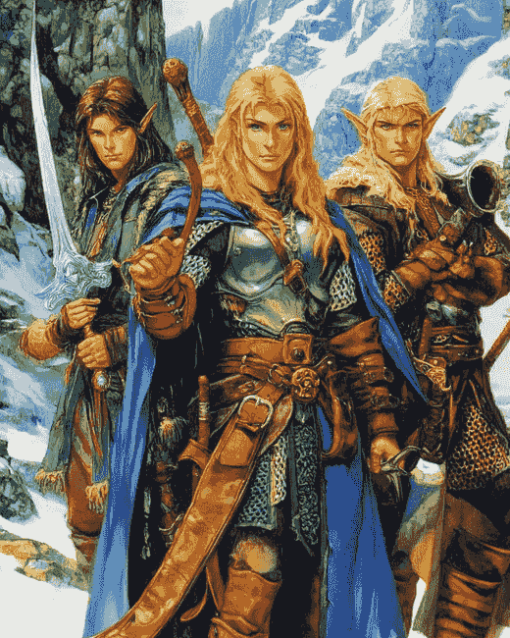 Dragonlance Fantasy Diamond Painting