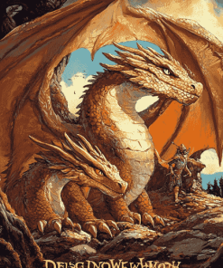 Dragonwatch Adventure Cartoon Diamond Painting