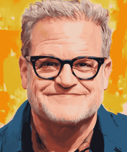 Drew Carey Celebrity Icon Diamond Painting