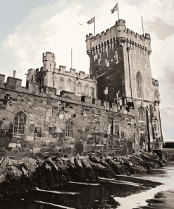 Dublin Castle Sandycove Fortress Diamond Painting