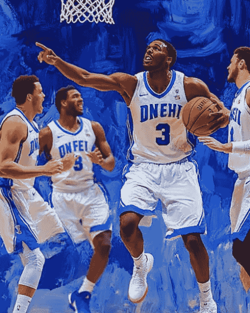 Duke Basketball Legends Diamond Painting