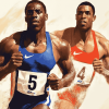 Dwain Chambers Athletics Diamond Painting