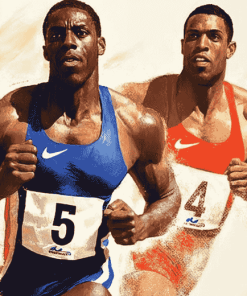 Dwain Chambers Athletics Diamond Painting