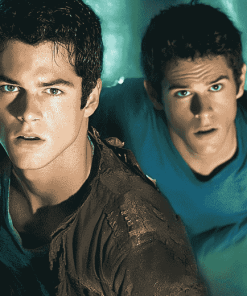 Dylan Obrien & Tyler Posey Movie Diamond Painting