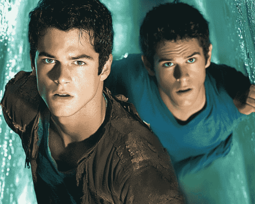 Dylan Obrien & Tyler Posey Movie Diamond Painting