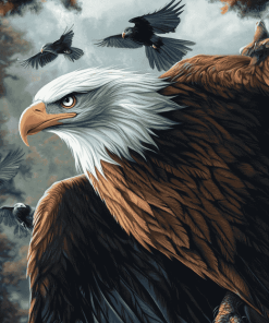 Eagles Fantasy Adventure Diamond Painting