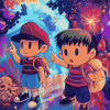 Earthbound Game Characters Diamond Painting