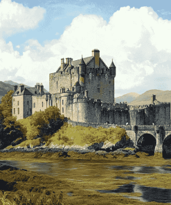 Ecosse Castles Diamond Painting