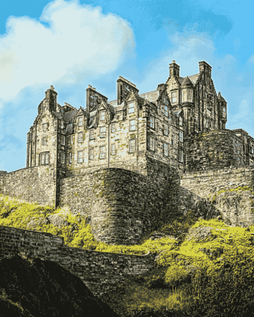 Edinburgh Castle Replica Diamond Painting