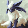 Eevee and Absol Anime Diamond Painting