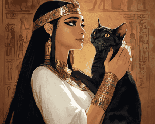 Egyptian Queen Fantasy Diamond Painting