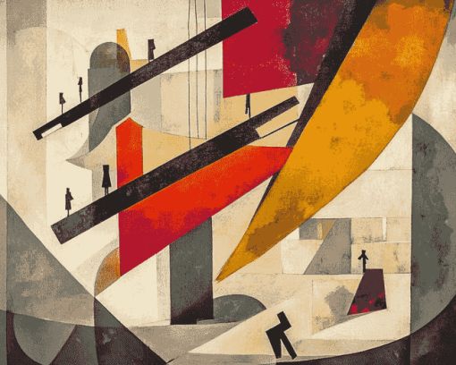 El Lissitzky Vintage Masterpiece Diamond Painting