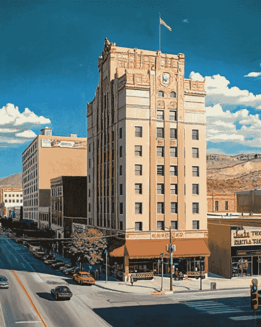 El Paso Cityscape Diamond Painting